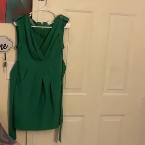 A nice green dress